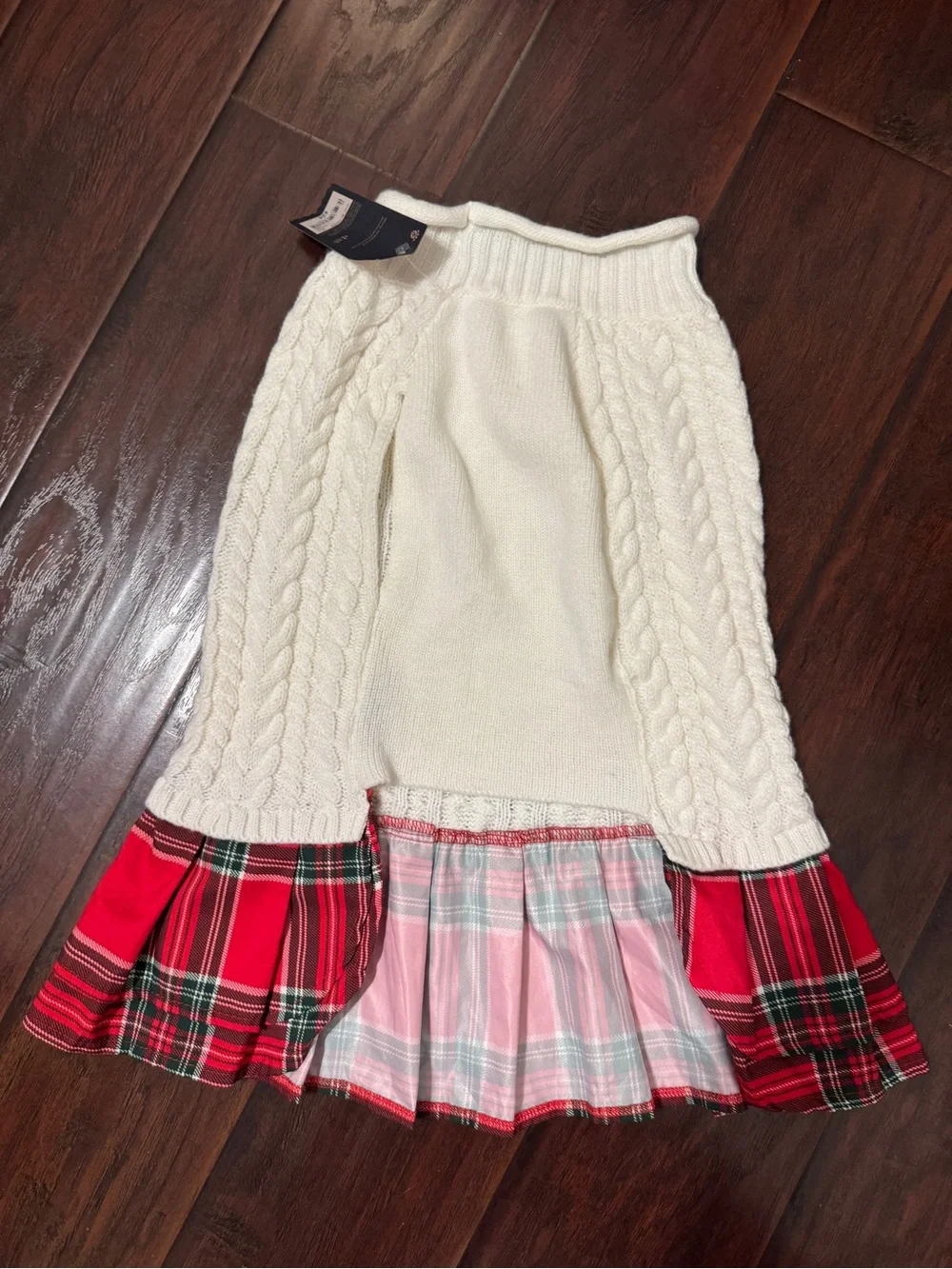 Dog sweater sz large